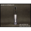 Forme spéciale transparente & vide Lip Gloss Tube AG-LG7054-41, AGPM emballage cosmétique, couleurs/Logo personnalisé
